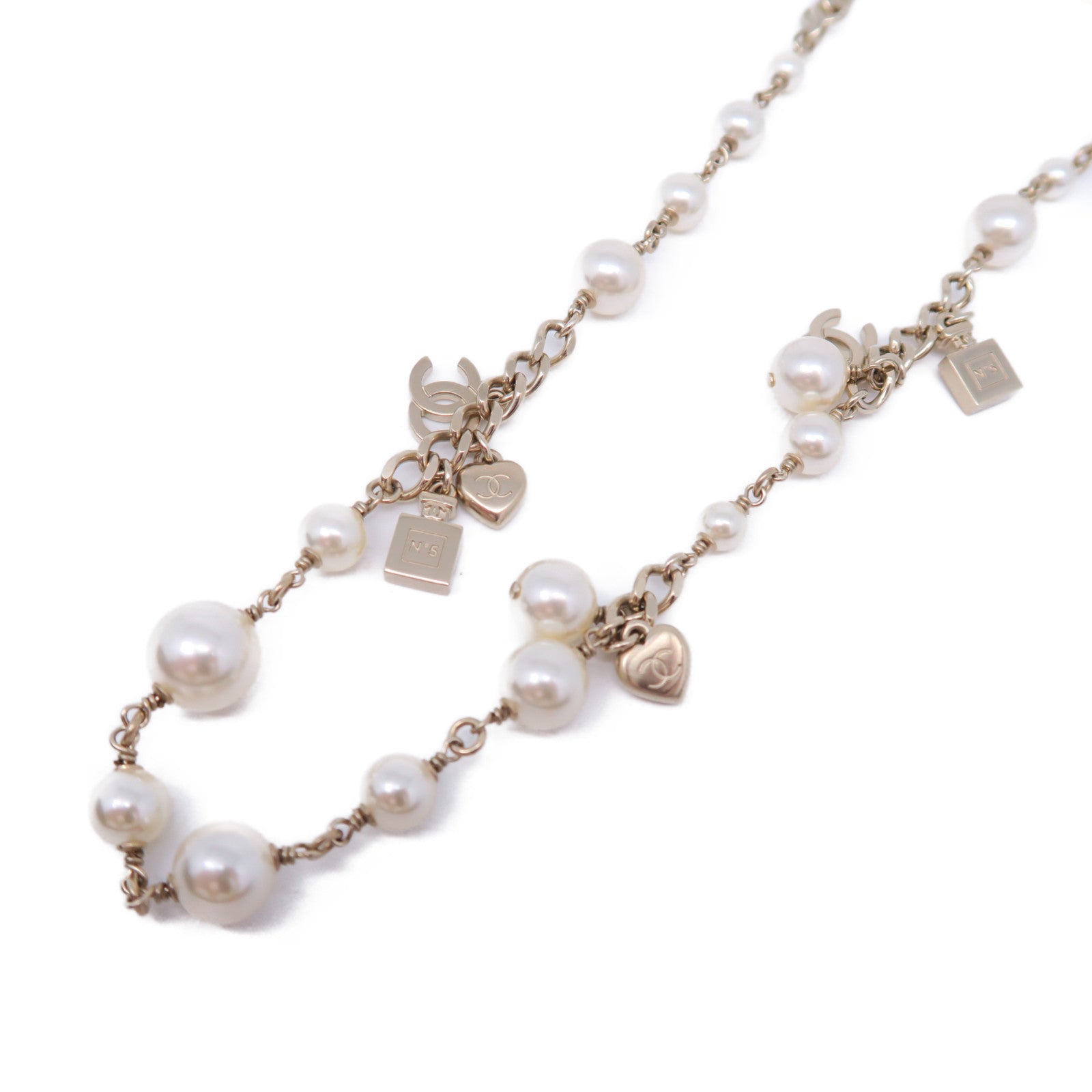 CHANEL 金屬Necklace項鍊金色