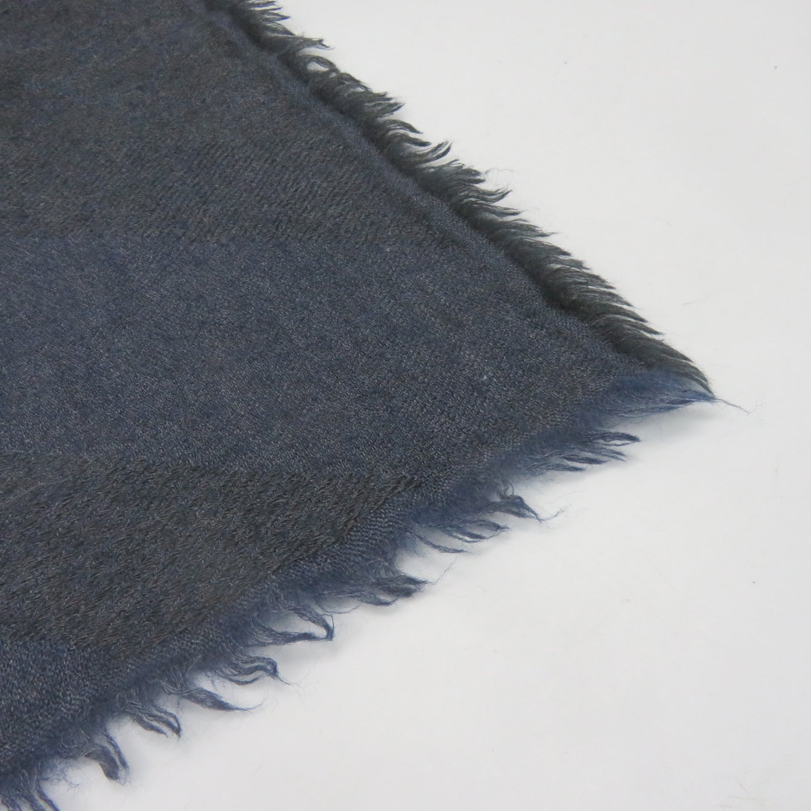 GUCCI Wool Scarf Scarf Dark Gray