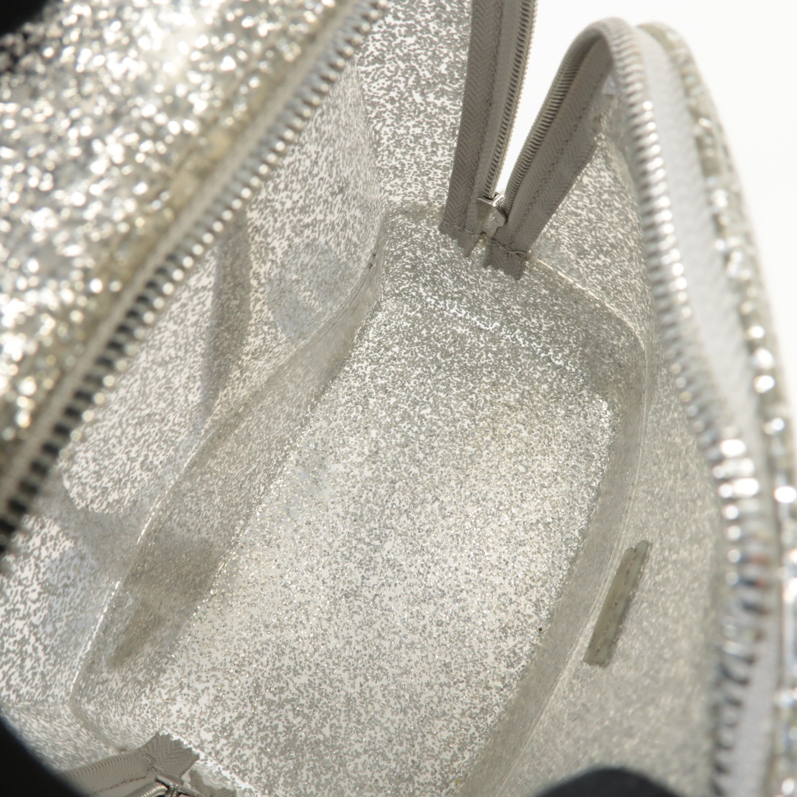 Furla PVC Backpack銀扣背包銀色