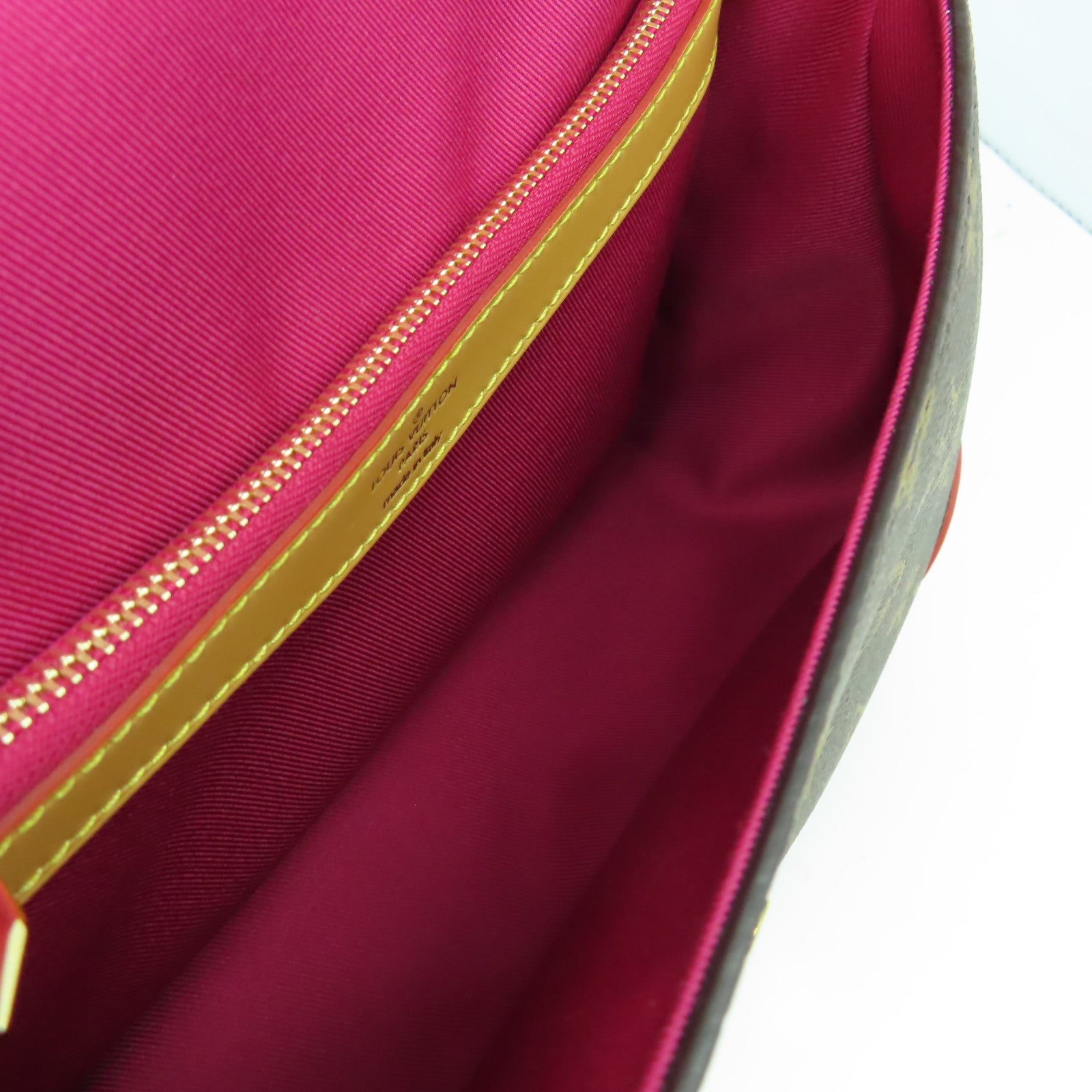 LOUIS VUITTON Monogram Diane金扣肩背袋啡色