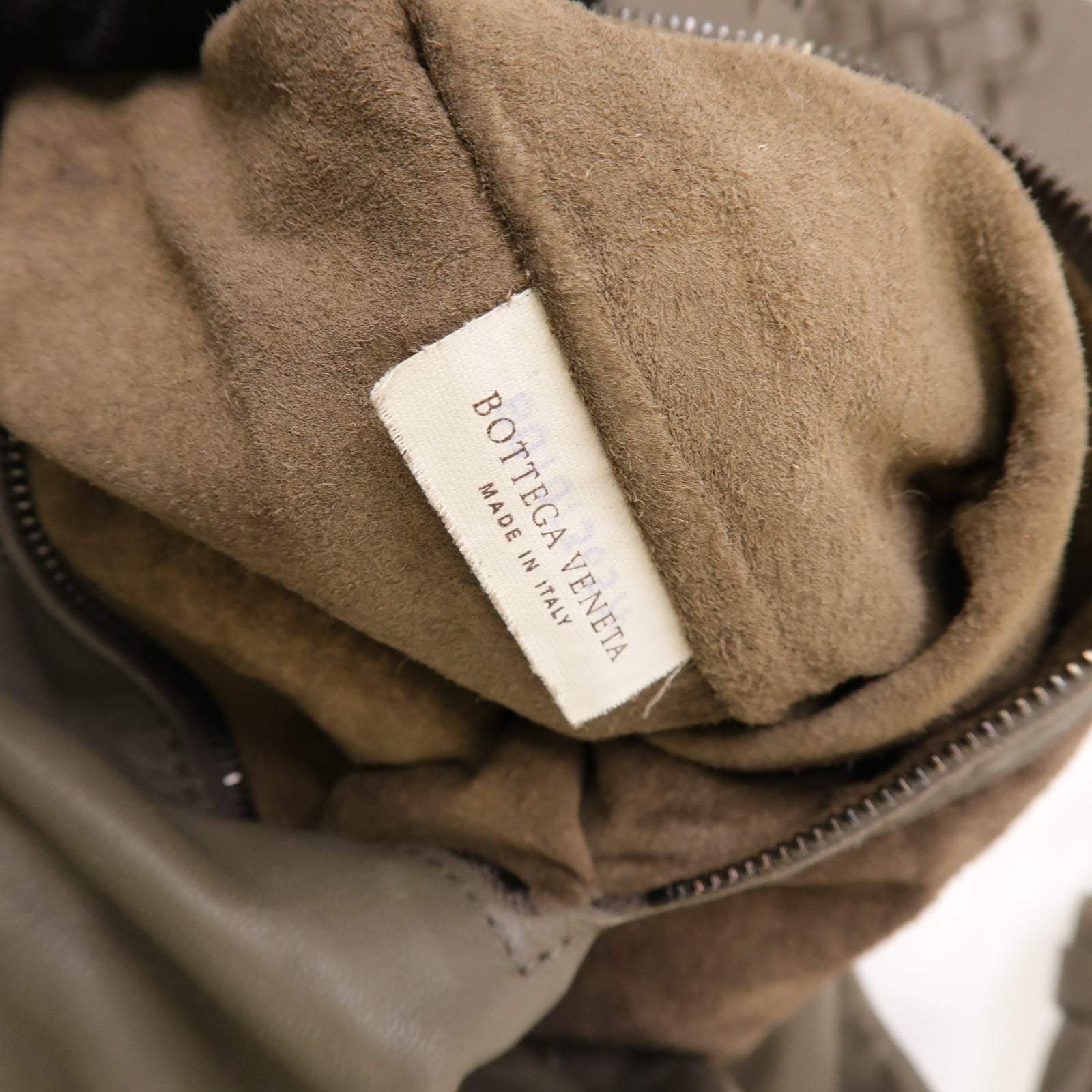 BOTTEGA VENETA 羊皮皮革Shoulder Bag肩背袋灰色