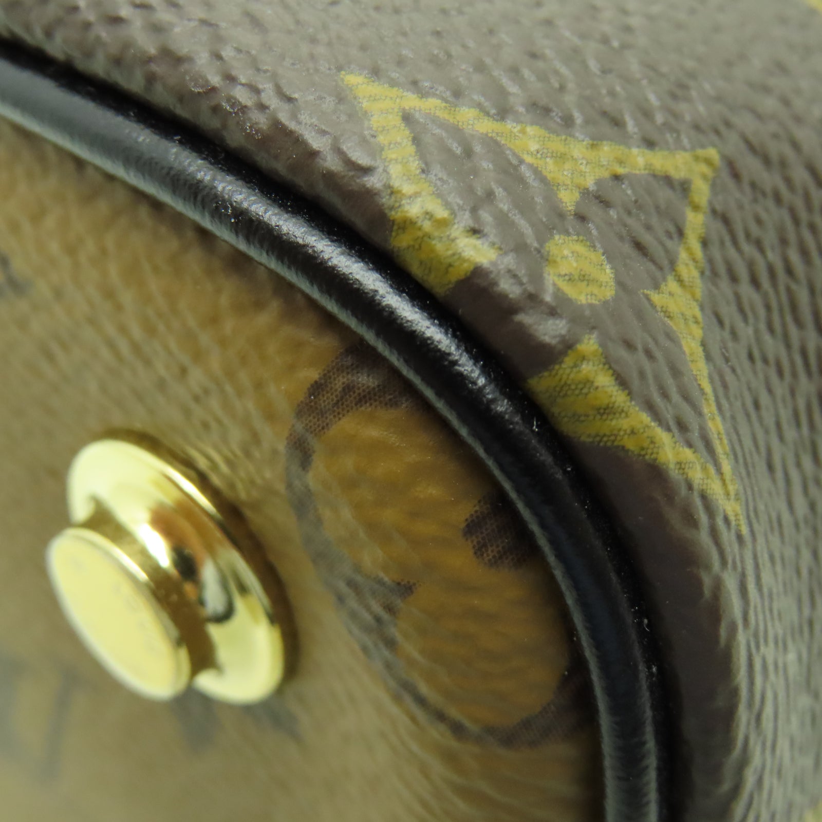 LOUIS VUITTON Monogram Vanity PM金扣手挽肩背兩用袋啡色
