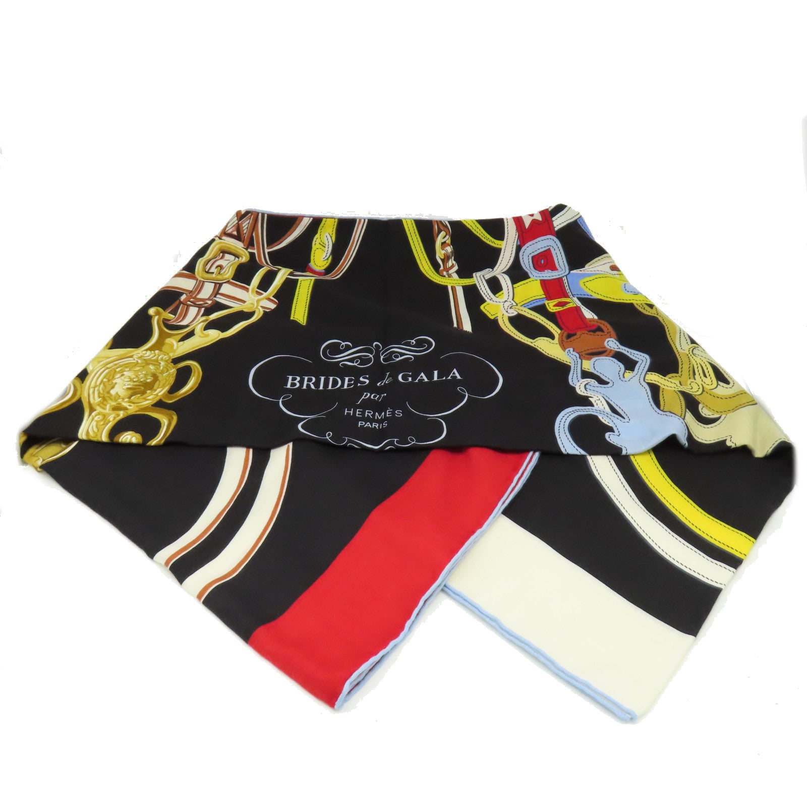 HERMES 羊絨/絲質Scarf140絲巾黑色/彩色
