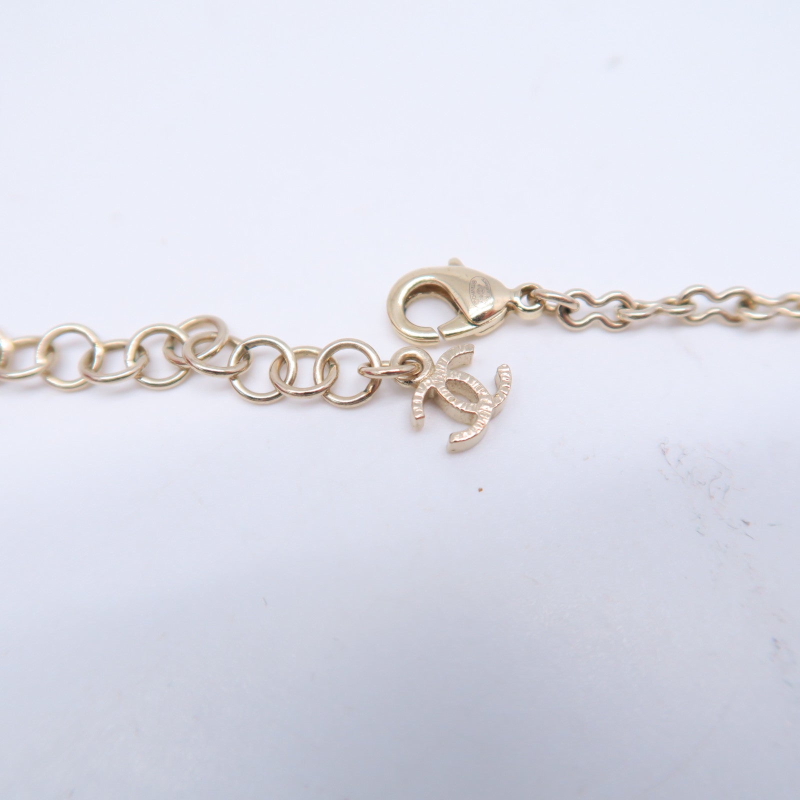 CHANEL 金屬Necklace項鍊金色