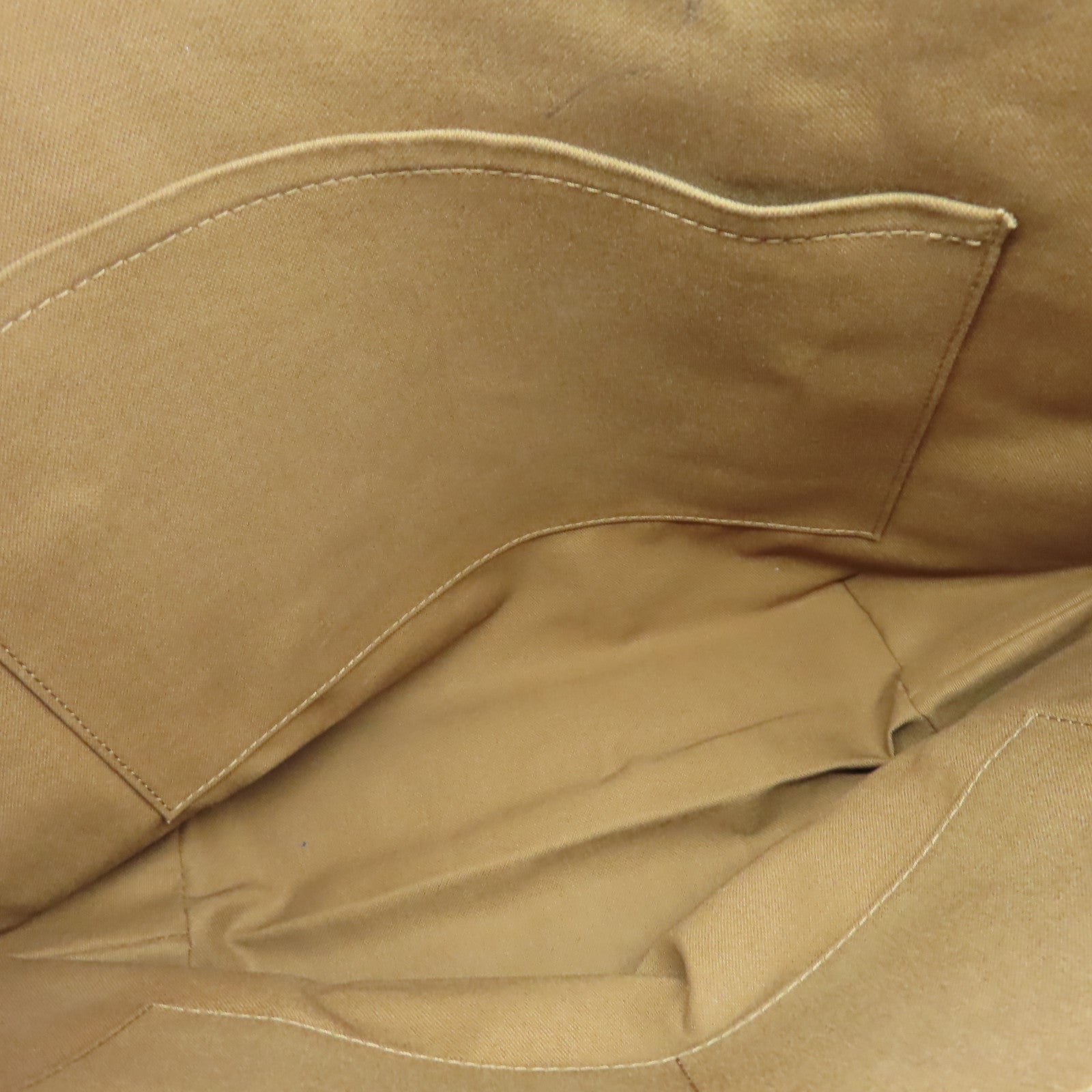 LOUIS VUITTON Monogram Totally MM金扣手挽袋棕色