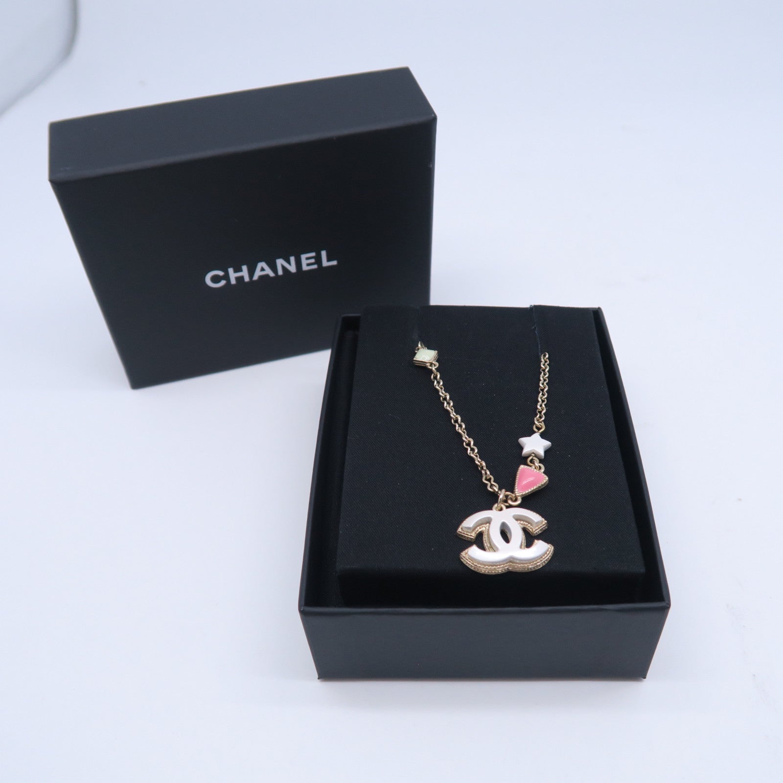 CHANEL 金屬Necklace項鍊金色