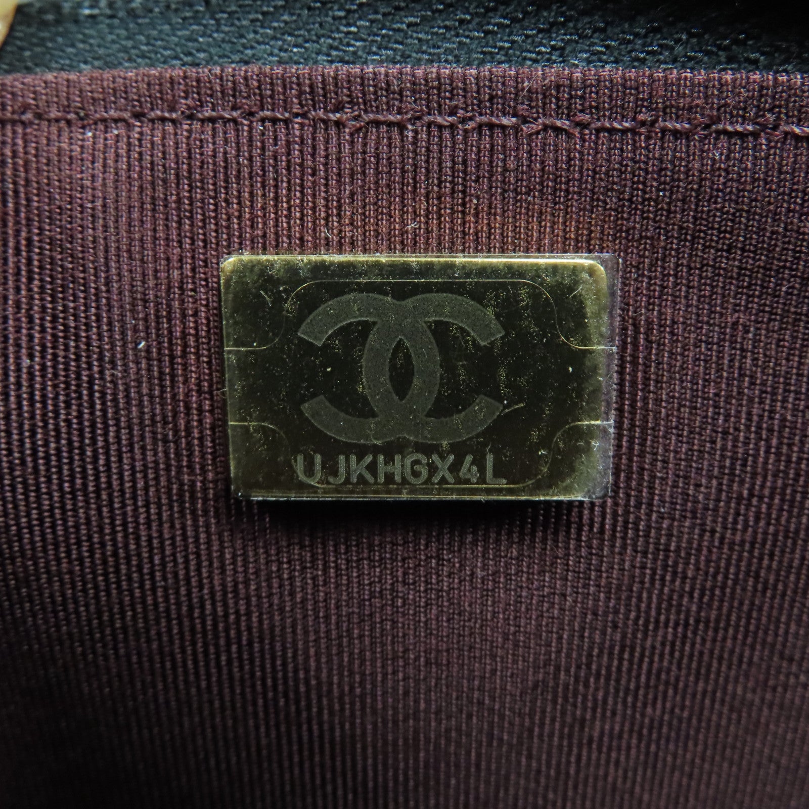 CHANEL 菱格牛皮皮革Wallet On Chain金扣鏈帶肩背袋黑色