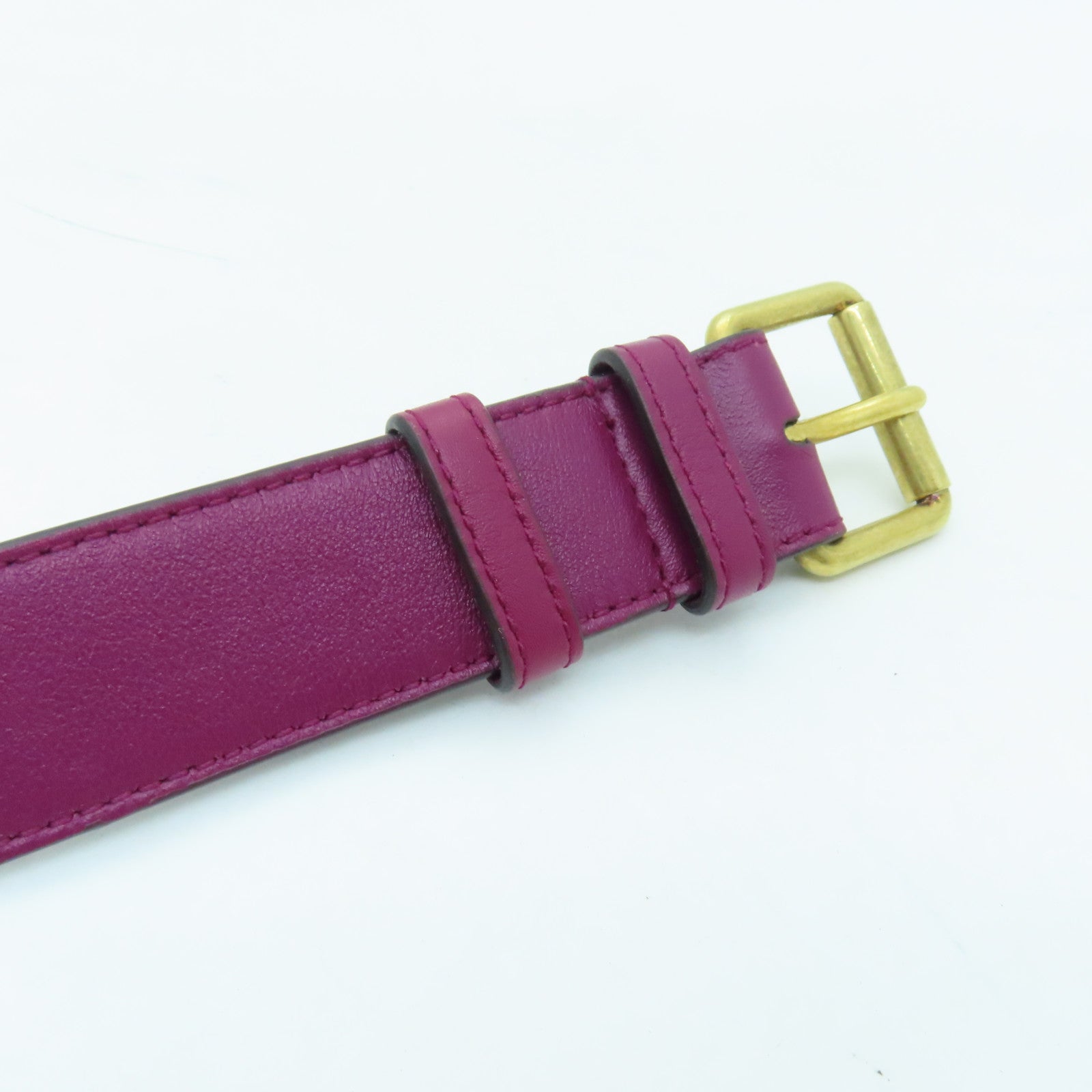 GUCCI Velvet GG Marmont Belt Bag Purple