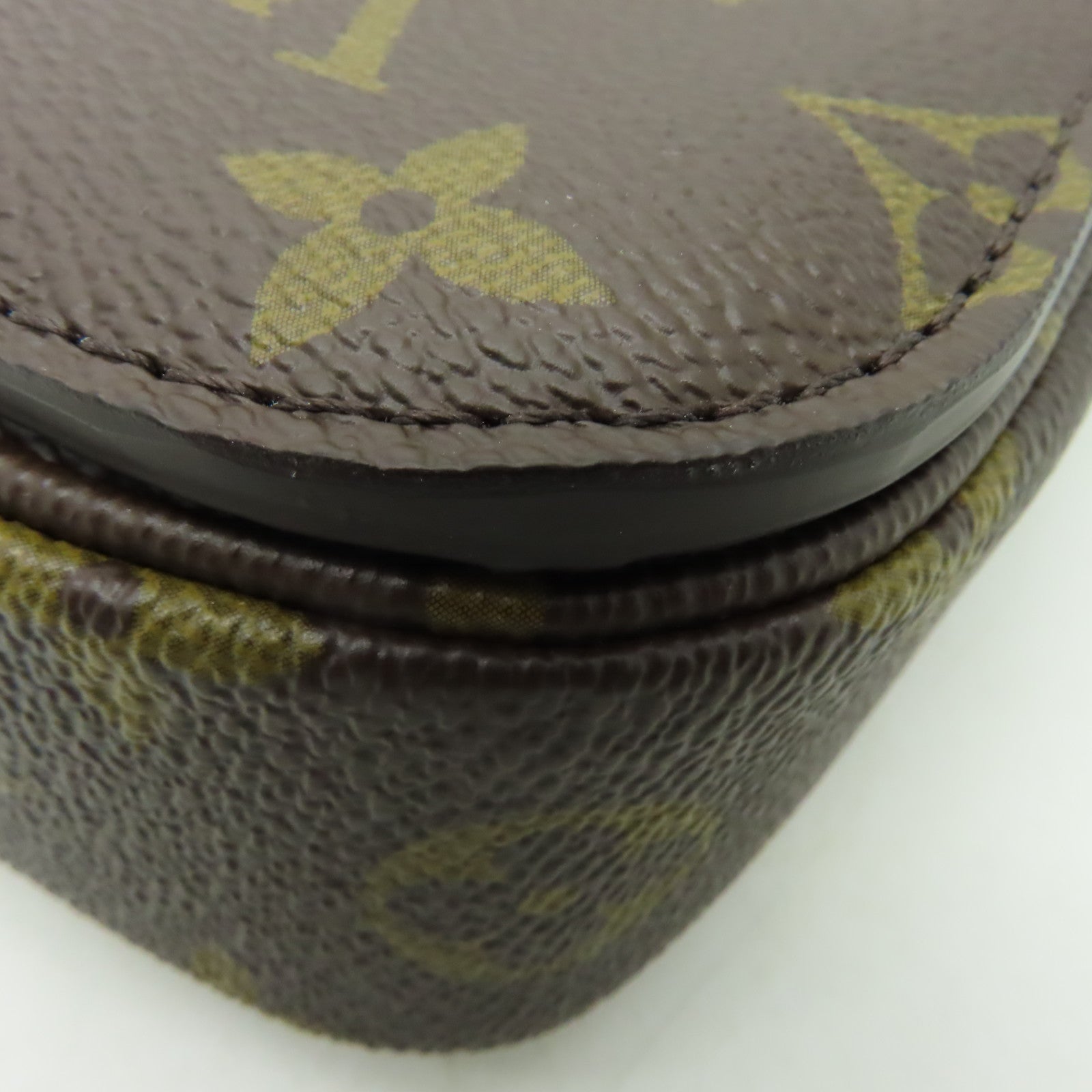 LOUIS VUITTON Monogram Pochette Metis金扣手挽肩背兩用袋棕色