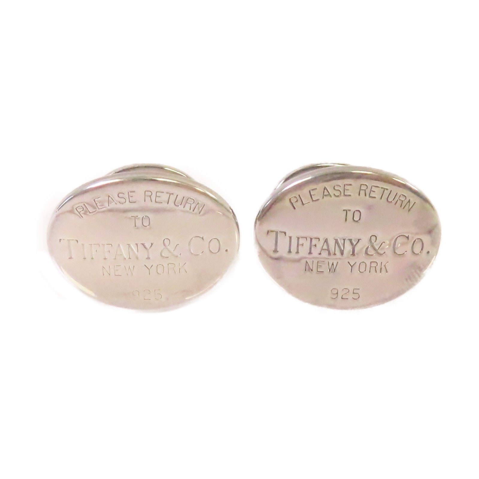 TIFFANY＆CO 925純銀Cuff Links袖扣