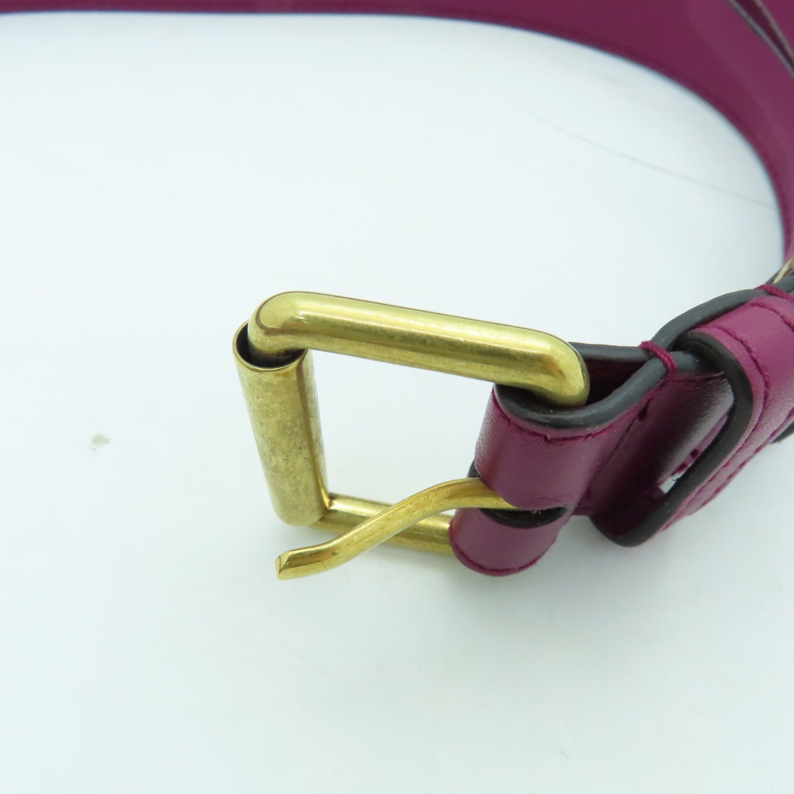 GUCCI Velvet GG Marmont Belt Bag Purple
