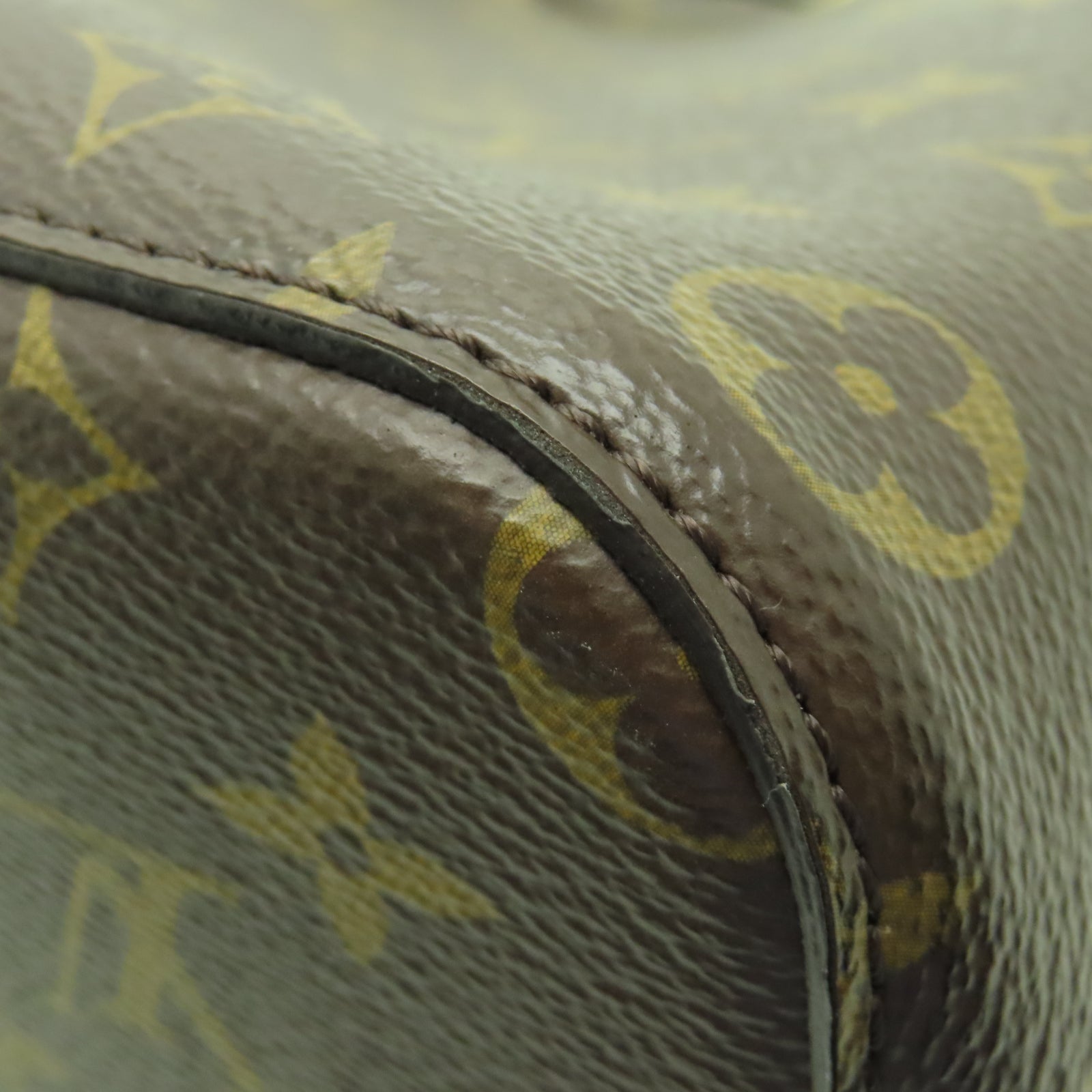 LOUIS VUITTON Monogram NeoNoe MM金扣肩背袋啡色
