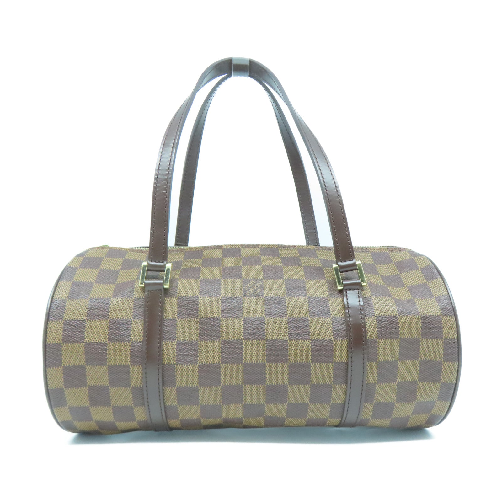 LOUIS VUITTON Damier Papillon GM金扣手挽袋啡色