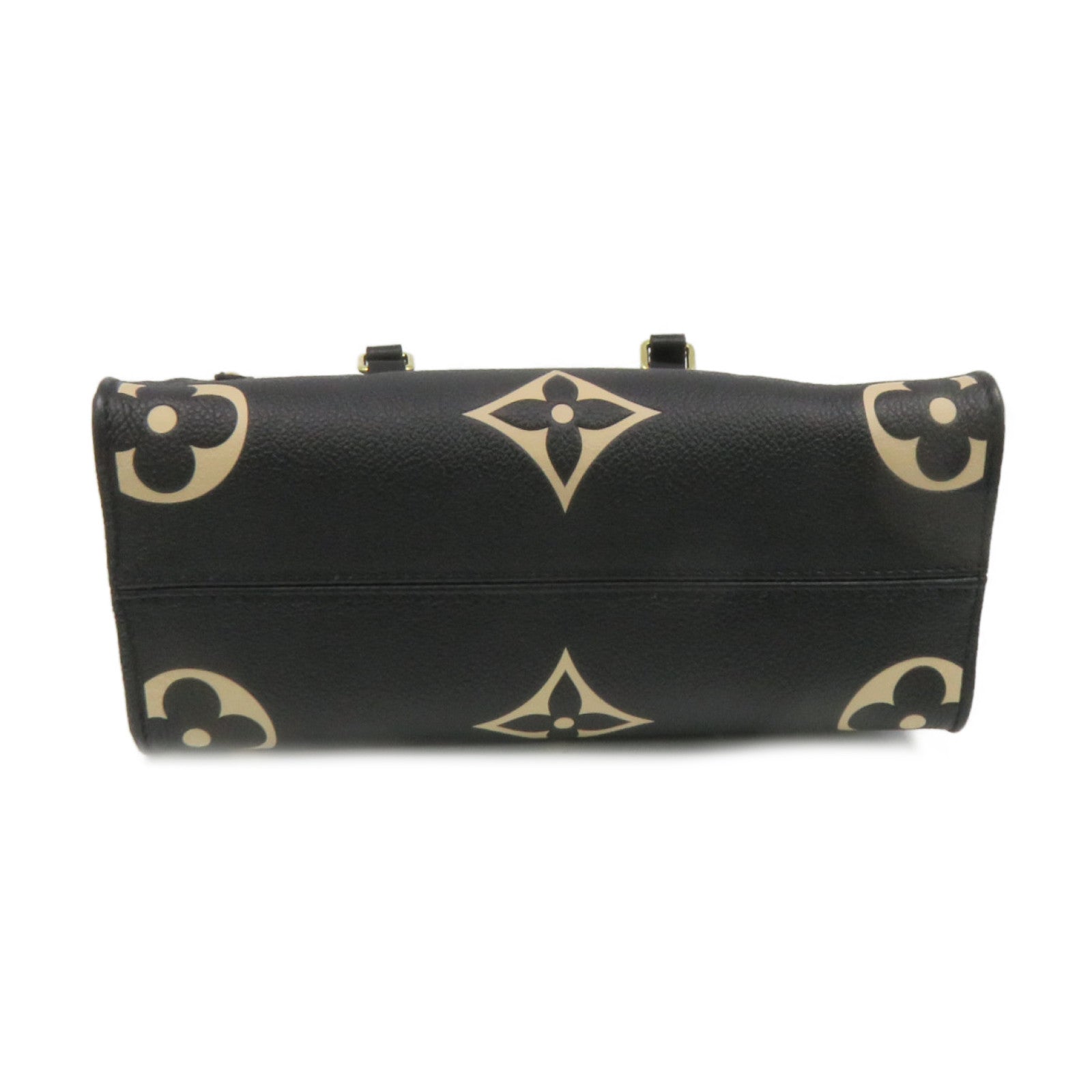 LOUIS VUITTON Monogram Empreinte On The Go PM 2Way Hand Bag手挽肩背两用袋黑色