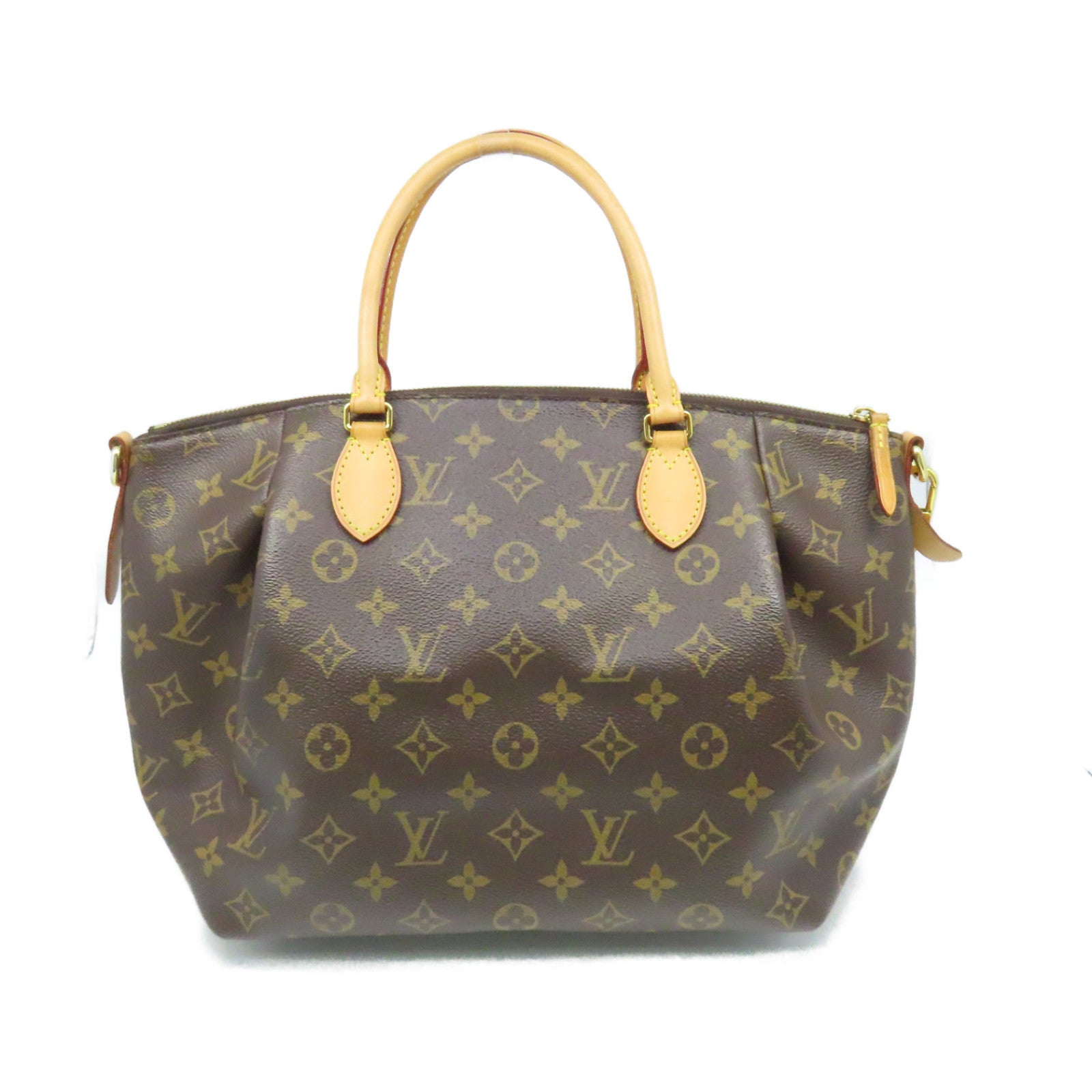 LOUIS VUITTON Monogram Turenne MM 2way Shoulder Bag手挽肩背兩用袋啡色