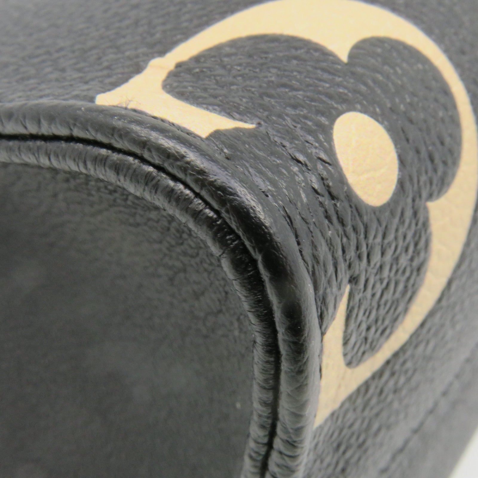 LOUIS VUITTON Monogram Empreinte On The Go PM 2Way Hand Bag手挽肩背两用袋黑色