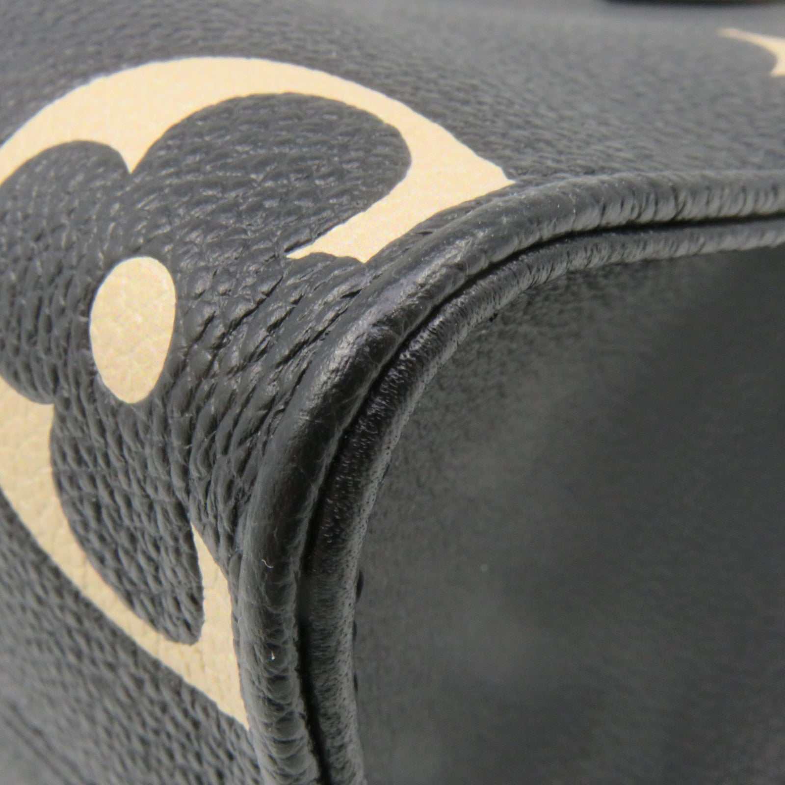 LOUIS VUITTON Monogram Empreinte On The Go PM 2Way Hand Bag手挽肩背两用袋黑色