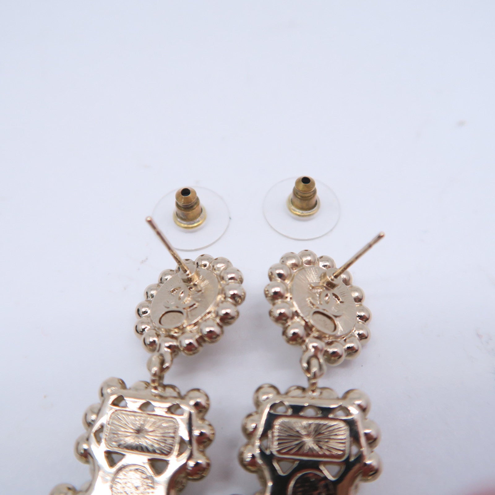 CHANEL 金屬Earrings耳環金色