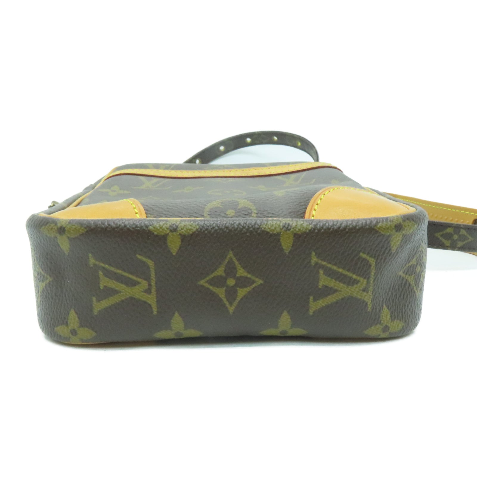 LOUIS VUITTON Monogram Danube Shoulder Bag金扣肩背袋啡色