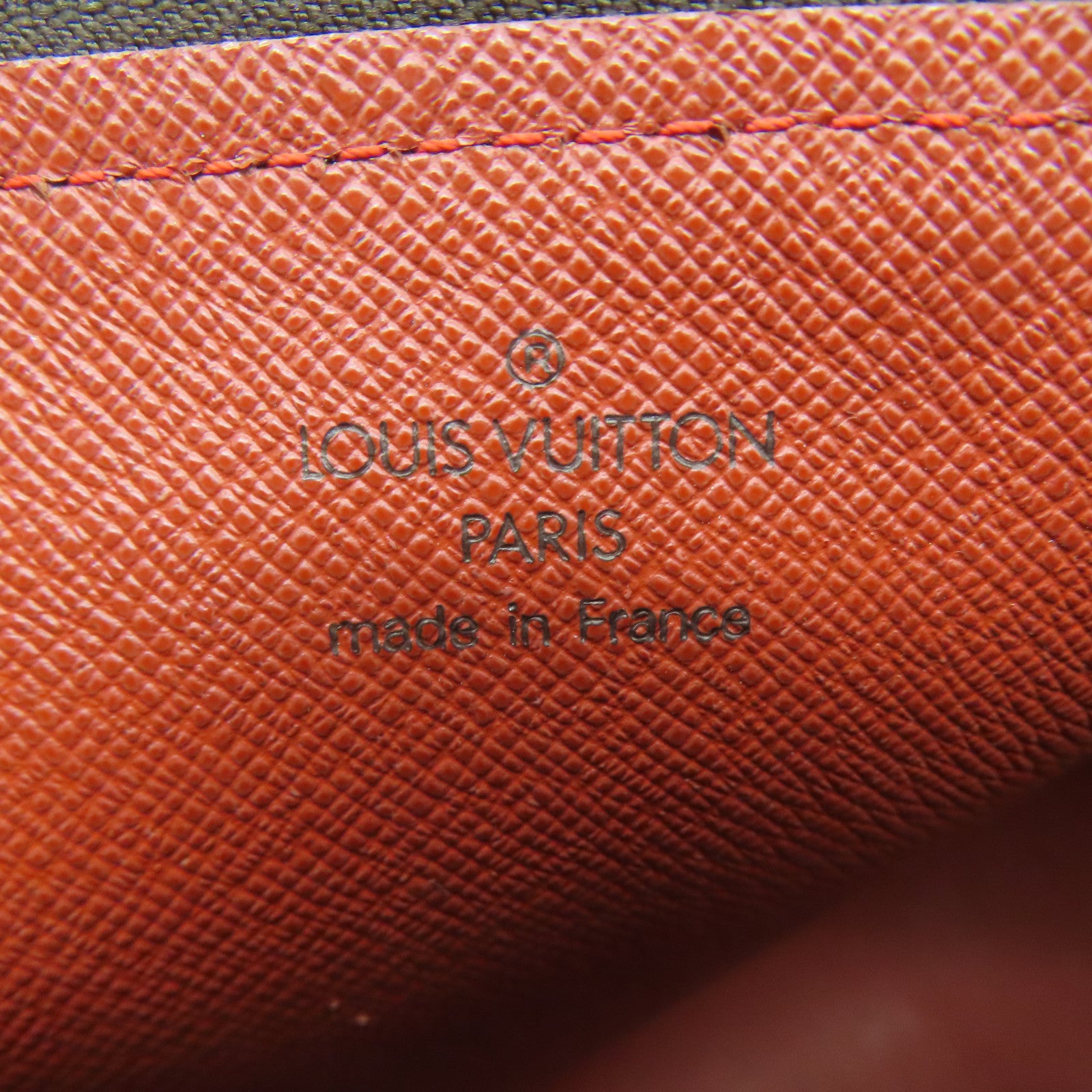 LOUIS VUITTON Damier Papillon GM金扣手挽袋啡色