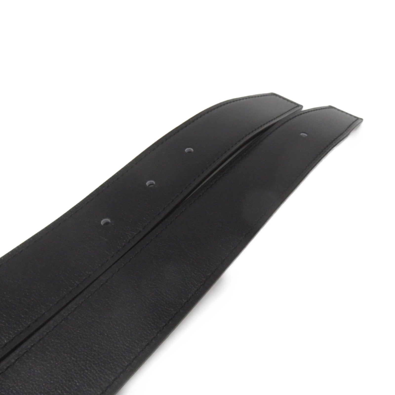 HERMES Swift皮革H Belt皮带黑色/啡色