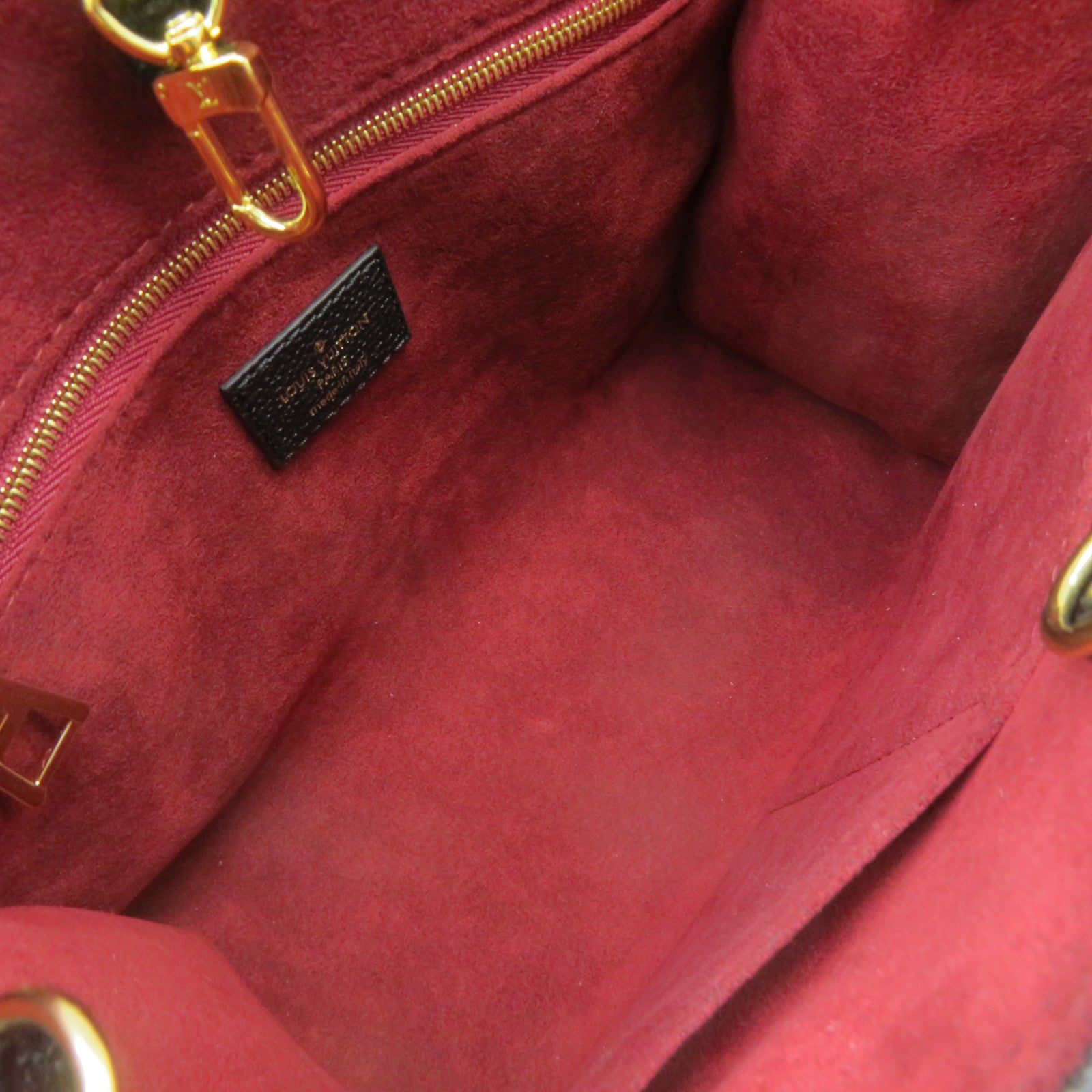LOUIS VUITTON Monogram Empreinte On The Go PM 2Way Hand Bag手挽肩背两用袋黑色