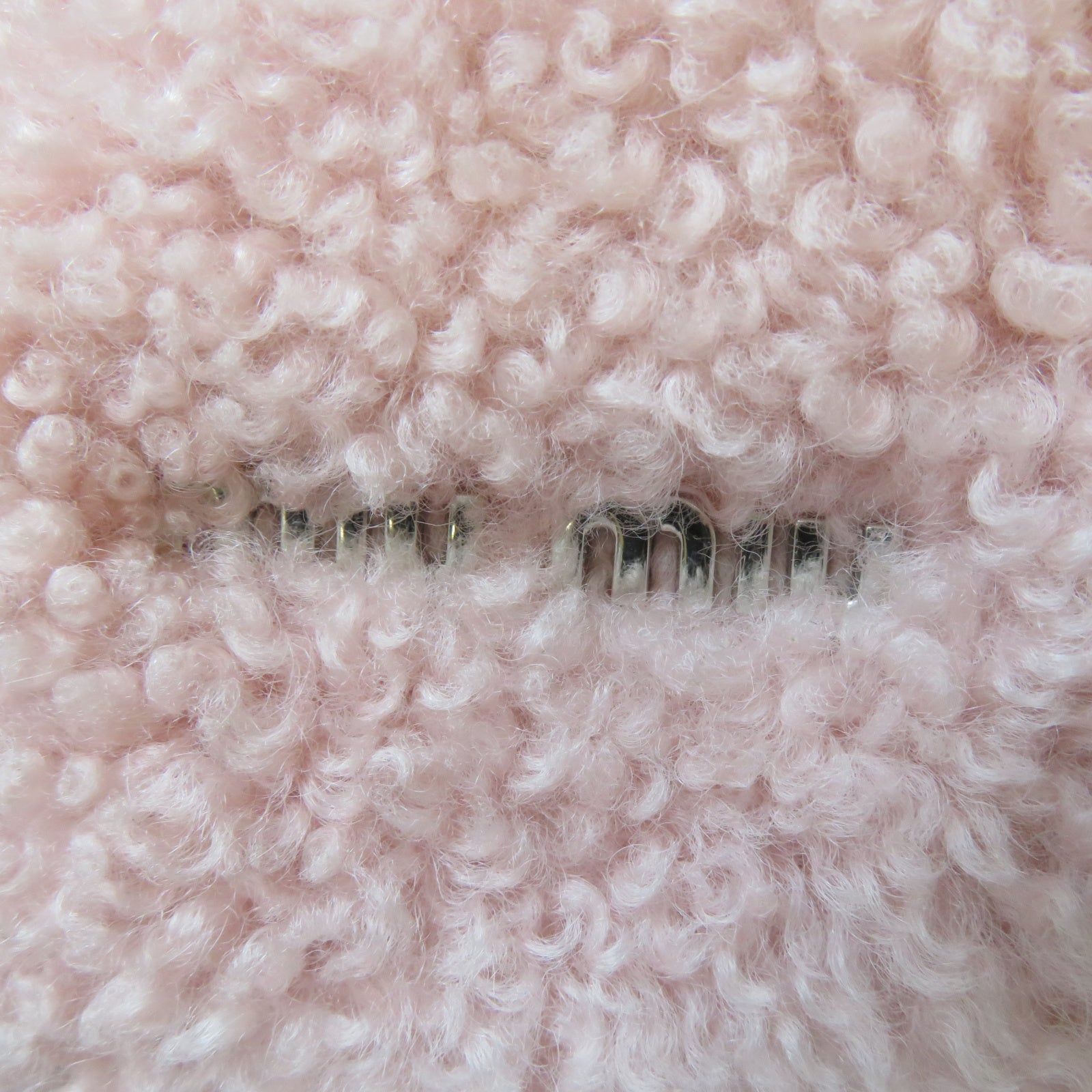 Miu Miu 羊皮皮革Shoulder Bag銀扣肩背袋粉紅色