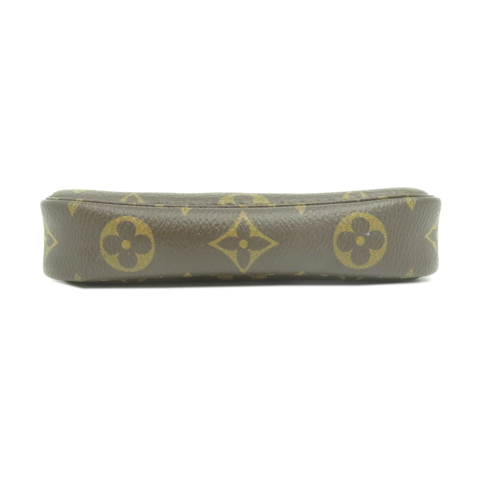 LOUIS VUITTON Monogram Pochette Access金扣手挽袋啡色
