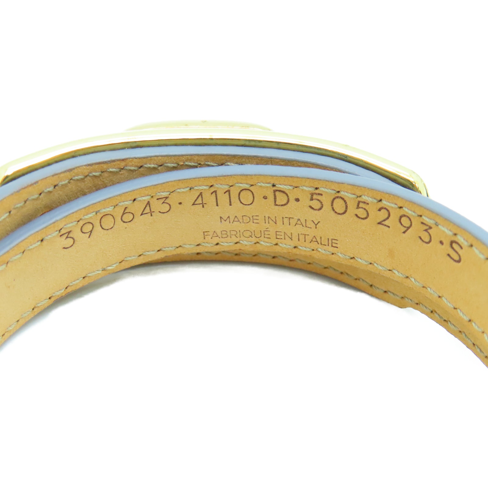 BALENCIAGA 羊皮皮革Bracelet手带灰色