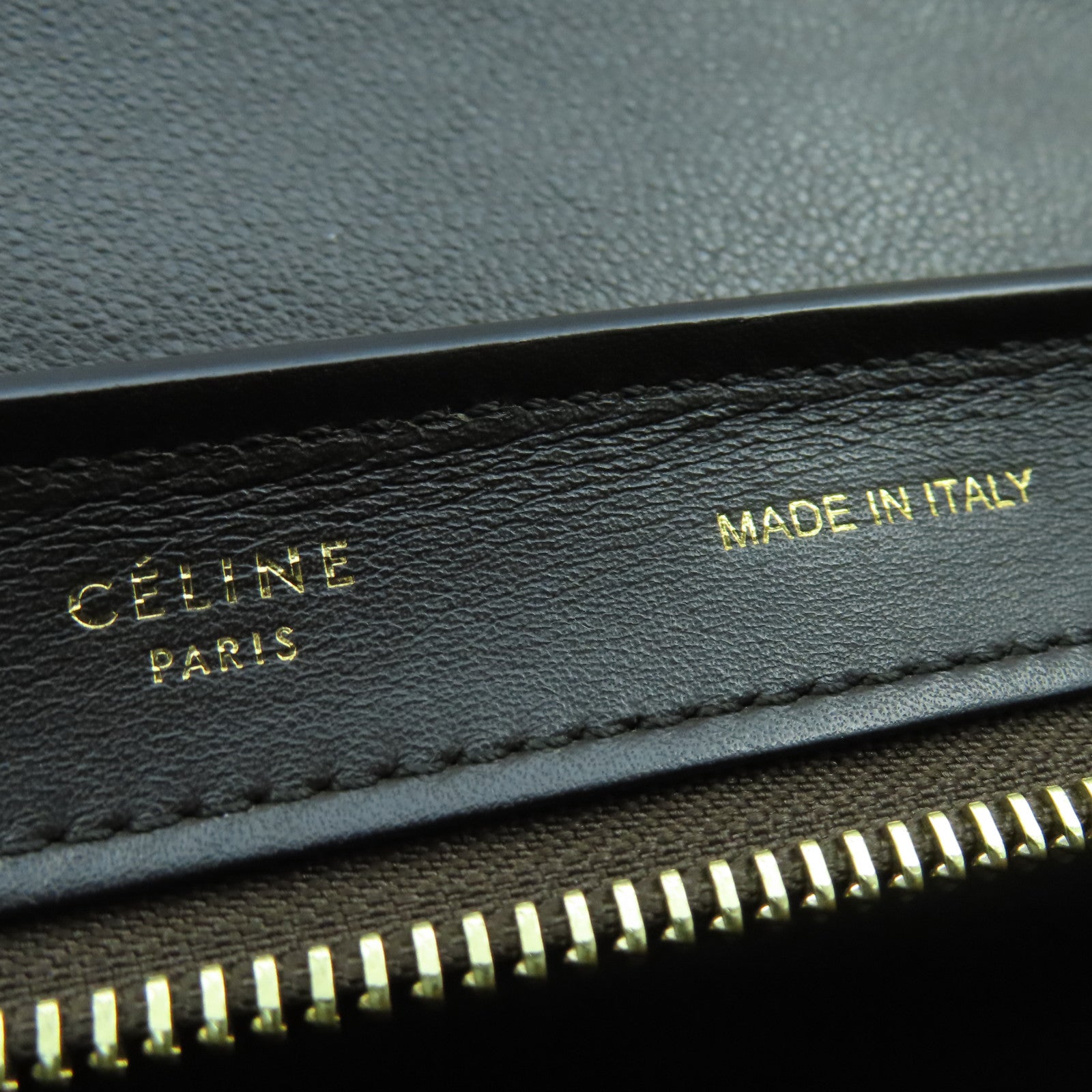 CELINE 【激減優惠】牛皮皮革Trapeze金扣手挽肩背兩用袋棕色/白色/黑色