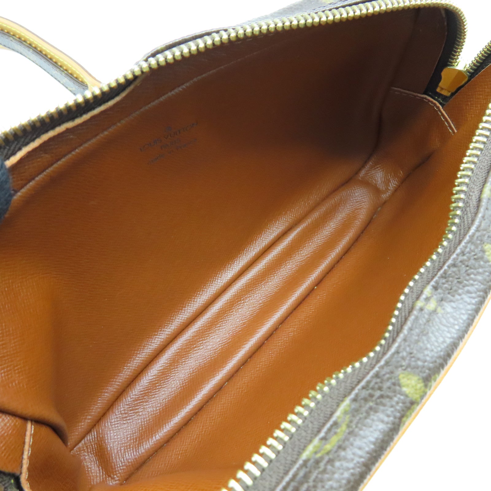 LOUIS VUITTON Monogram Pochette Marly Bandouliere金扣肩背袋啡色