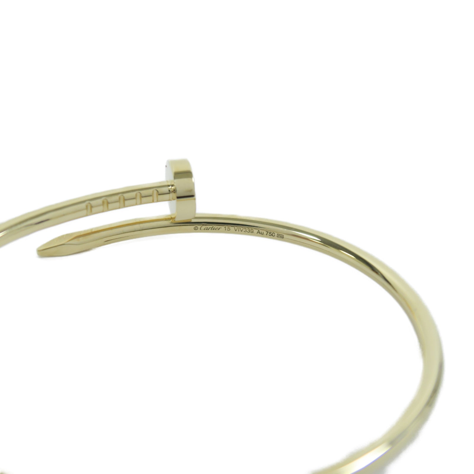 CARTIER 18K玫瑰金Juste Un Clou Bracelet手鐲#15