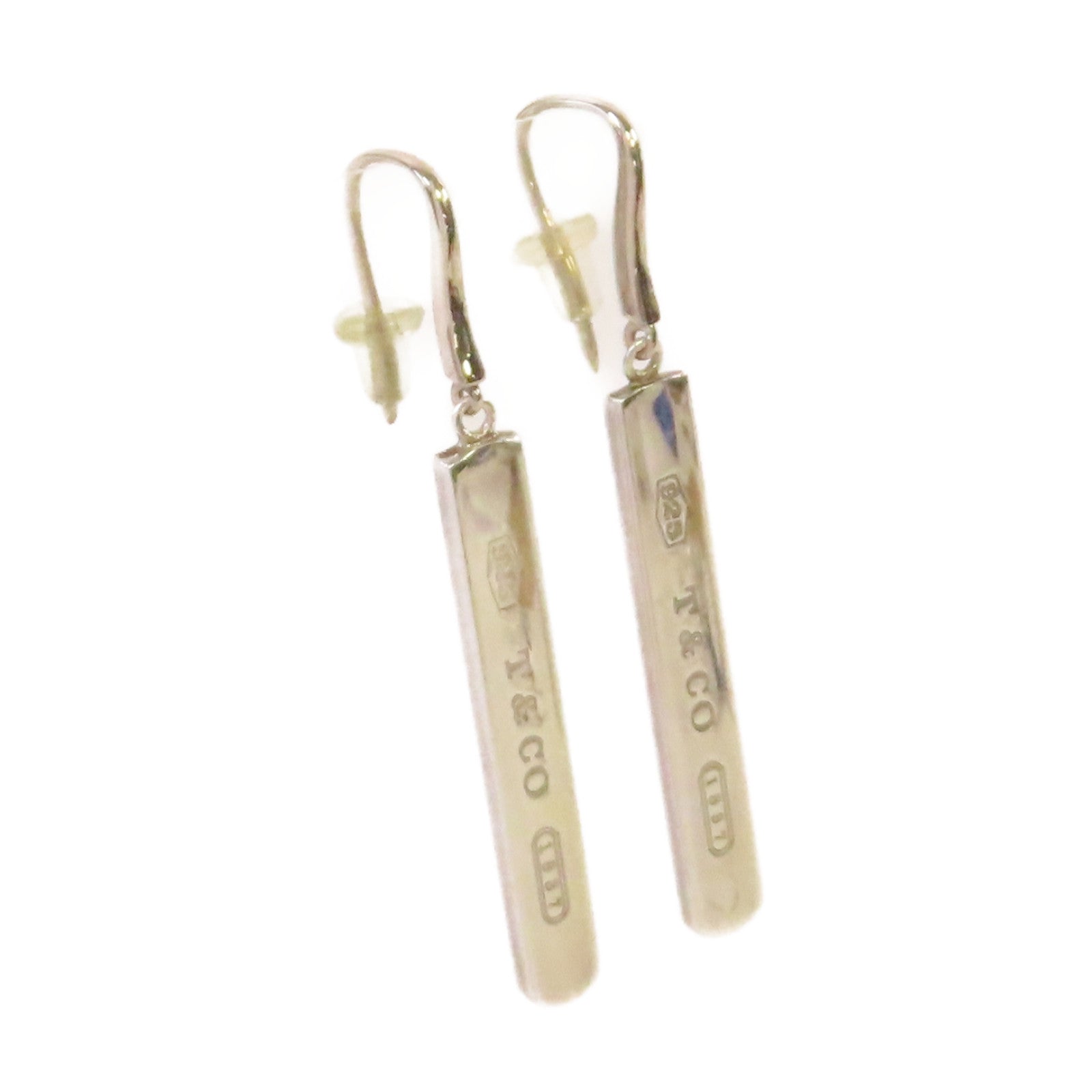 TIFFANY＆CO 925純銀Sterling Silver Bar Earrings耳環