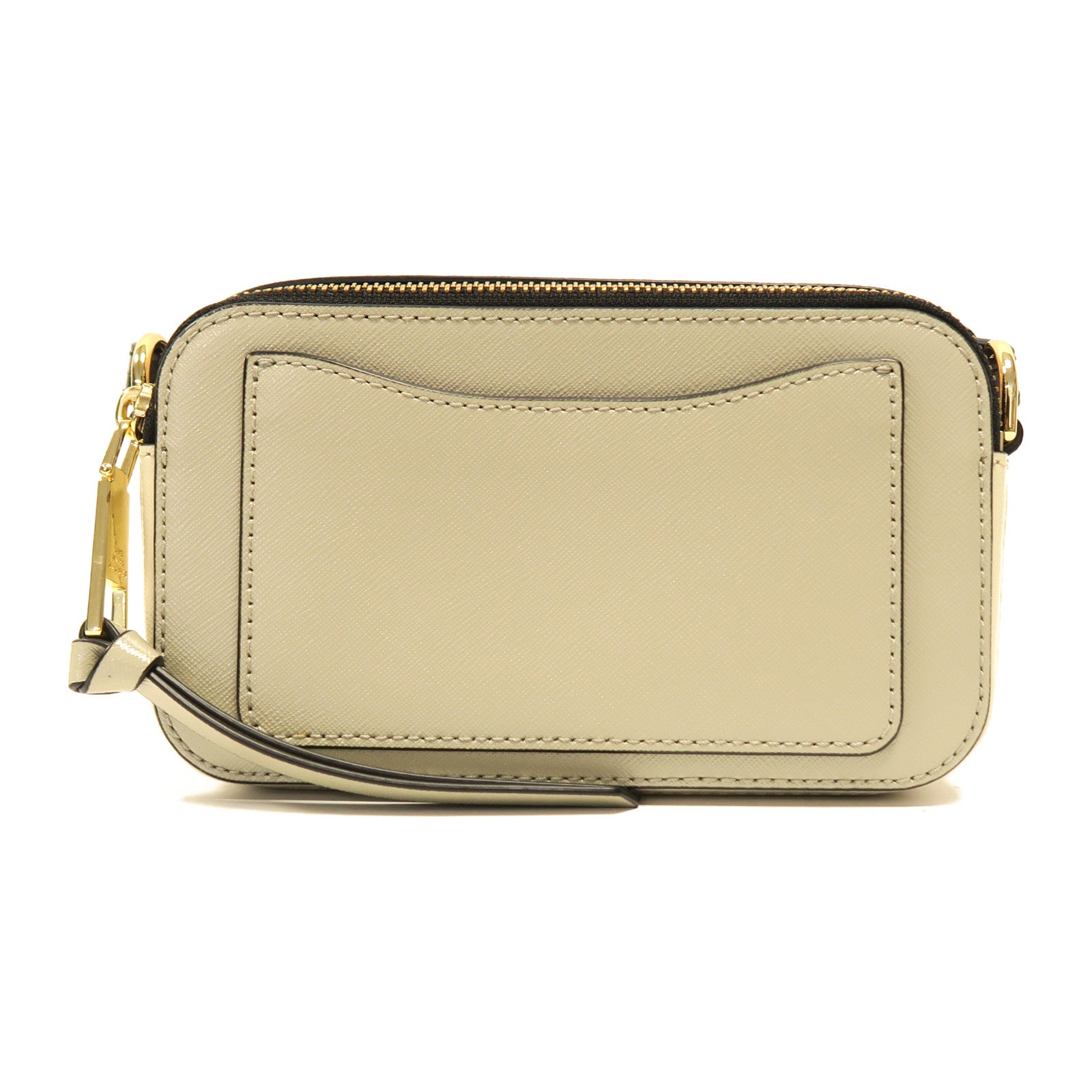MARC JACOBS 牛皮皮革Shoulder Bag金扣肩背袋灰色