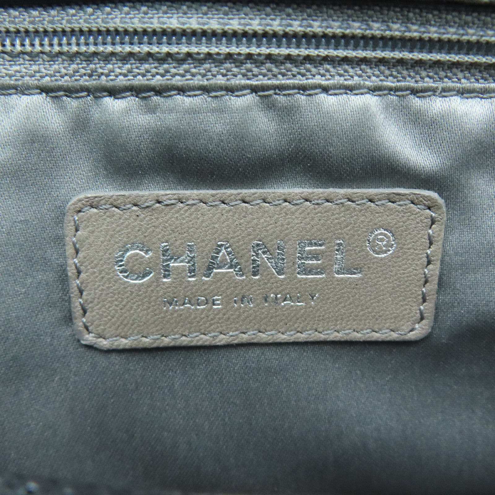 CHANEL 【激减优惠】马毛Chain Shoulder银扣链带肩背袋黑色