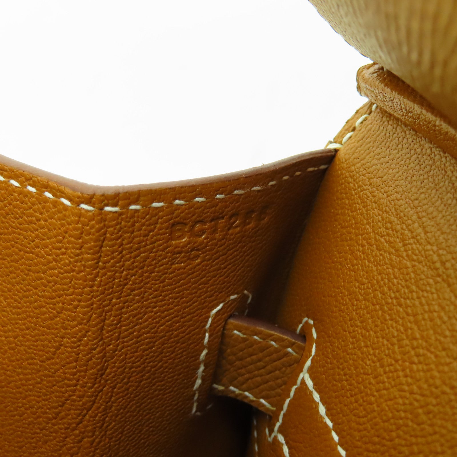 HERMES Veau Epsom皮革Birkin 30金扣手挽袋金色經典駝色