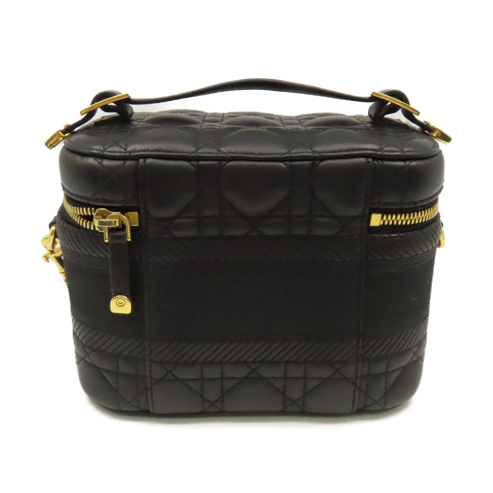 Dior 【激減優惠】牛皮皮革Travel 2Way Shoulder Bag手挽肩背兩用袋黑色