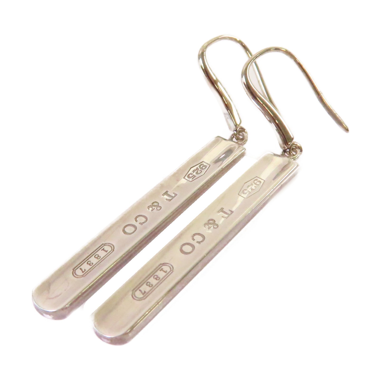 TIFFANY＆CO 925純銀Sterling Silver Bar Earrings耳環