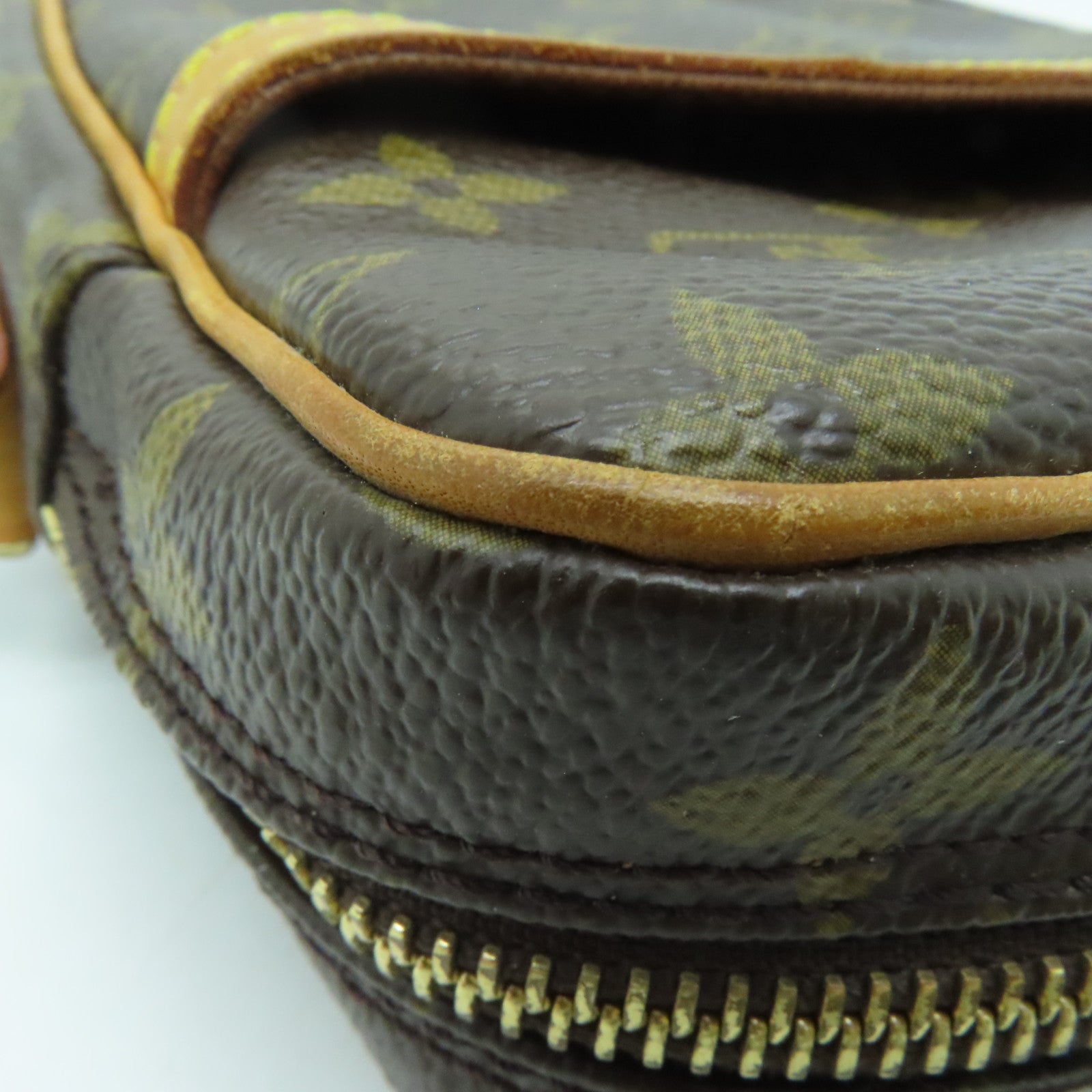 LOUIS VUITTON Monogram Danube Shoulder Bag金扣肩背袋啡色