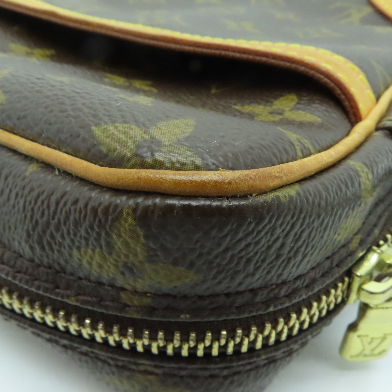 LOUIS VUITTON Monogram Danube Shoulder Bag金扣肩背袋啡色
