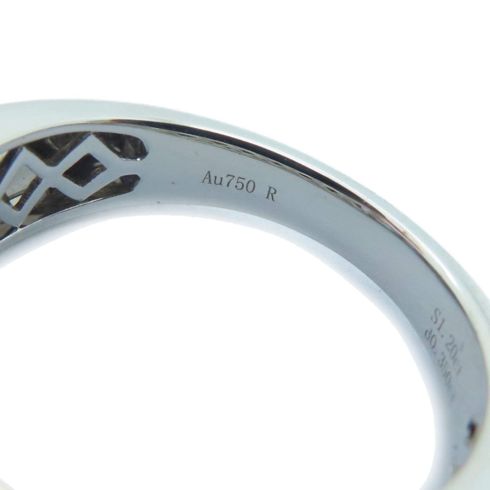 JEWELRY 【激減優惠】18K白金Sapphire Ring 1.20ct藍寶石/0.35ct鑽石戒指US#6.25