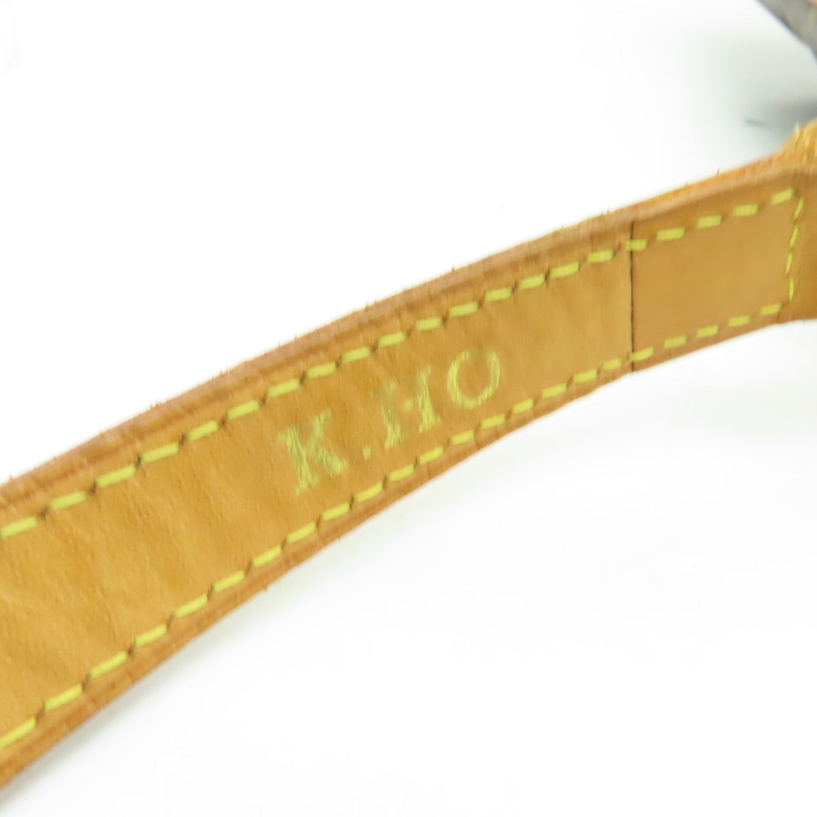 LOUIS VUITTON Monogram Odeon PM金扣肩背袋啡色