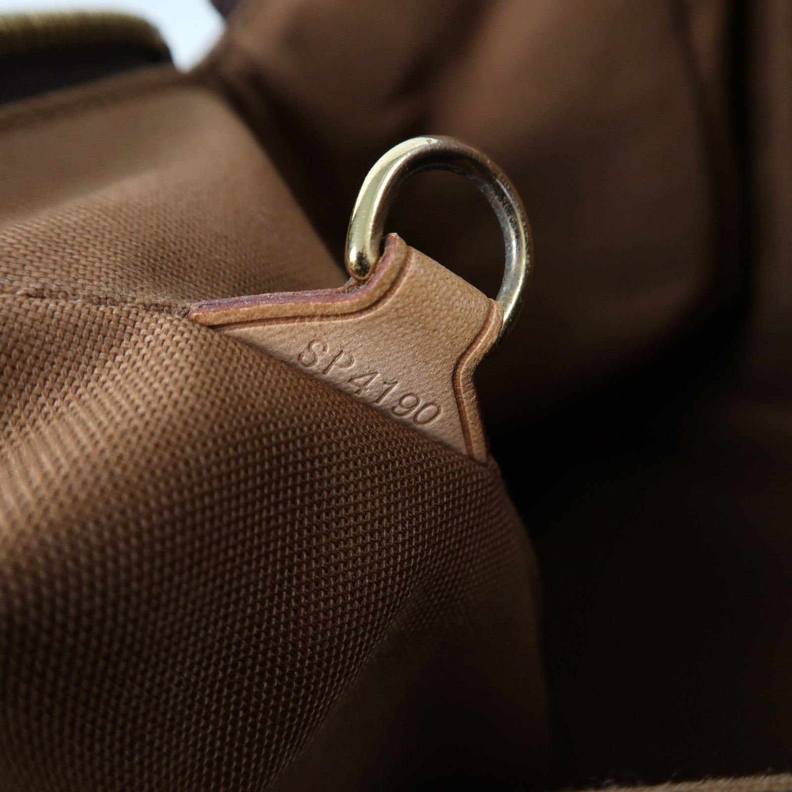LOUIS VUITTON Monogram Tivoli GM金扣手挽袋啡色