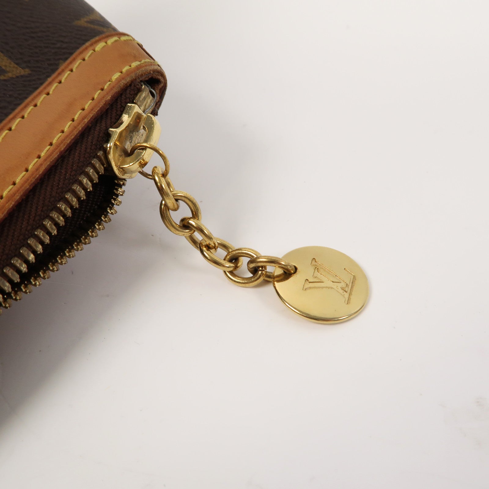 LOUIS VUITTON Monogram Tivoli GM金扣手挽袋啡色