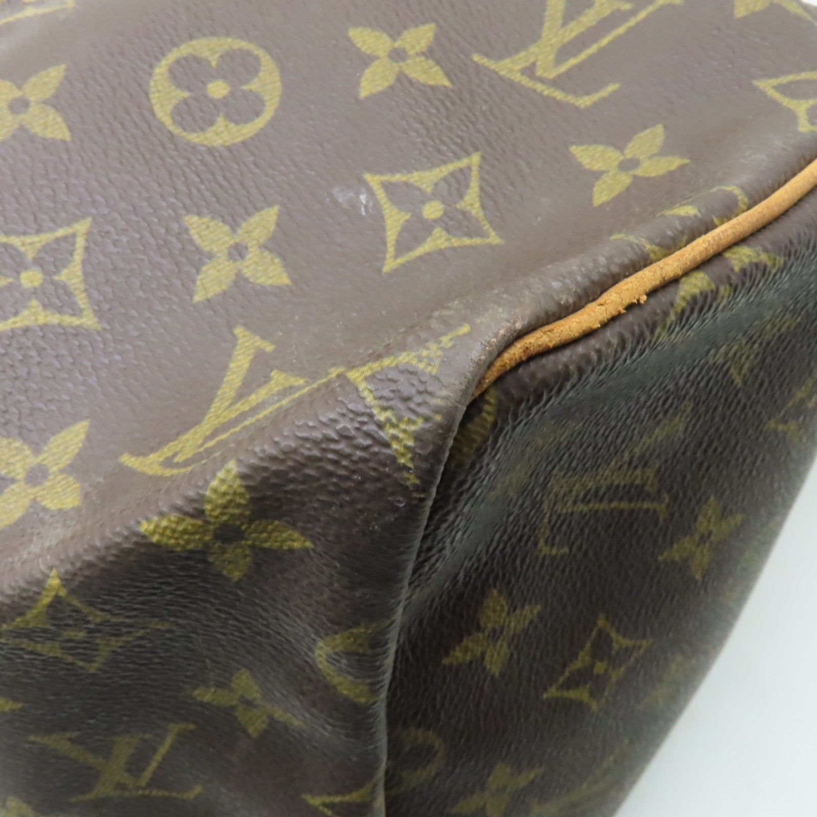 LOUIS VUITTON Monogram Keepall 55 Boston Bag旅行袋啡色