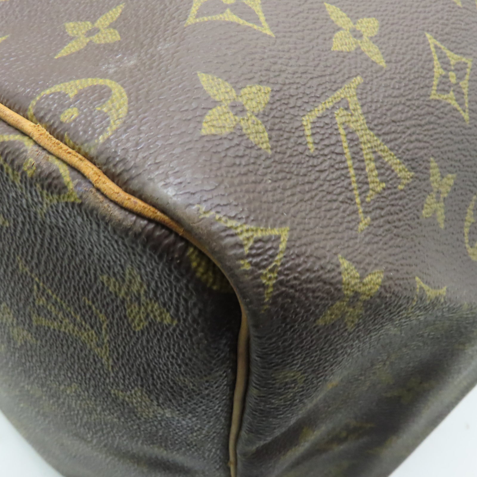 LOUIS VUITTON Monogram Keepall 55 Boston Bag旅行袋啡色