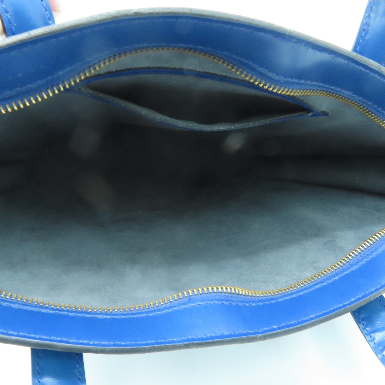 LOUIS VUITTON 【激減優惠】Epi Saint Jucques Shoulder Bag金扣肩背袋藍色