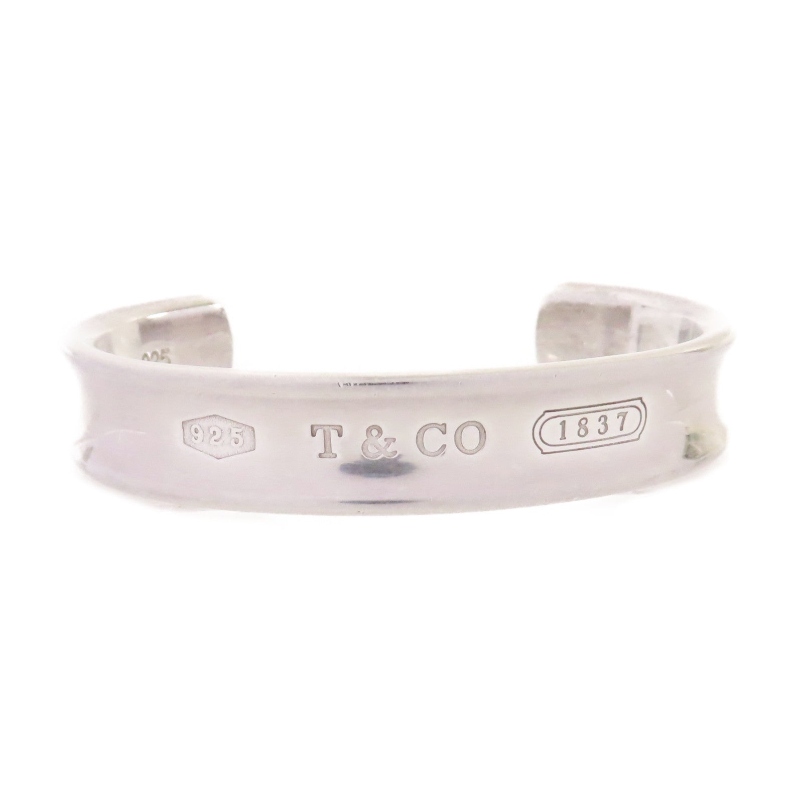TIFFANY＆CO 925純銀1837 Cuff Bracelet手鐲