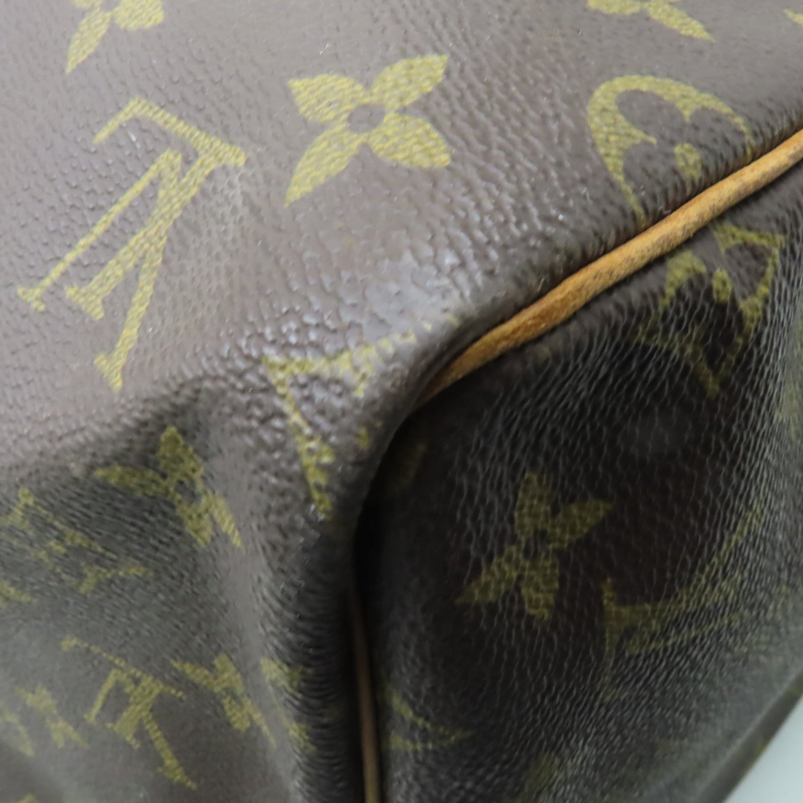 LOUIS VUITTON Monogram Keepall 55 Boston Bag旅行袋啡色