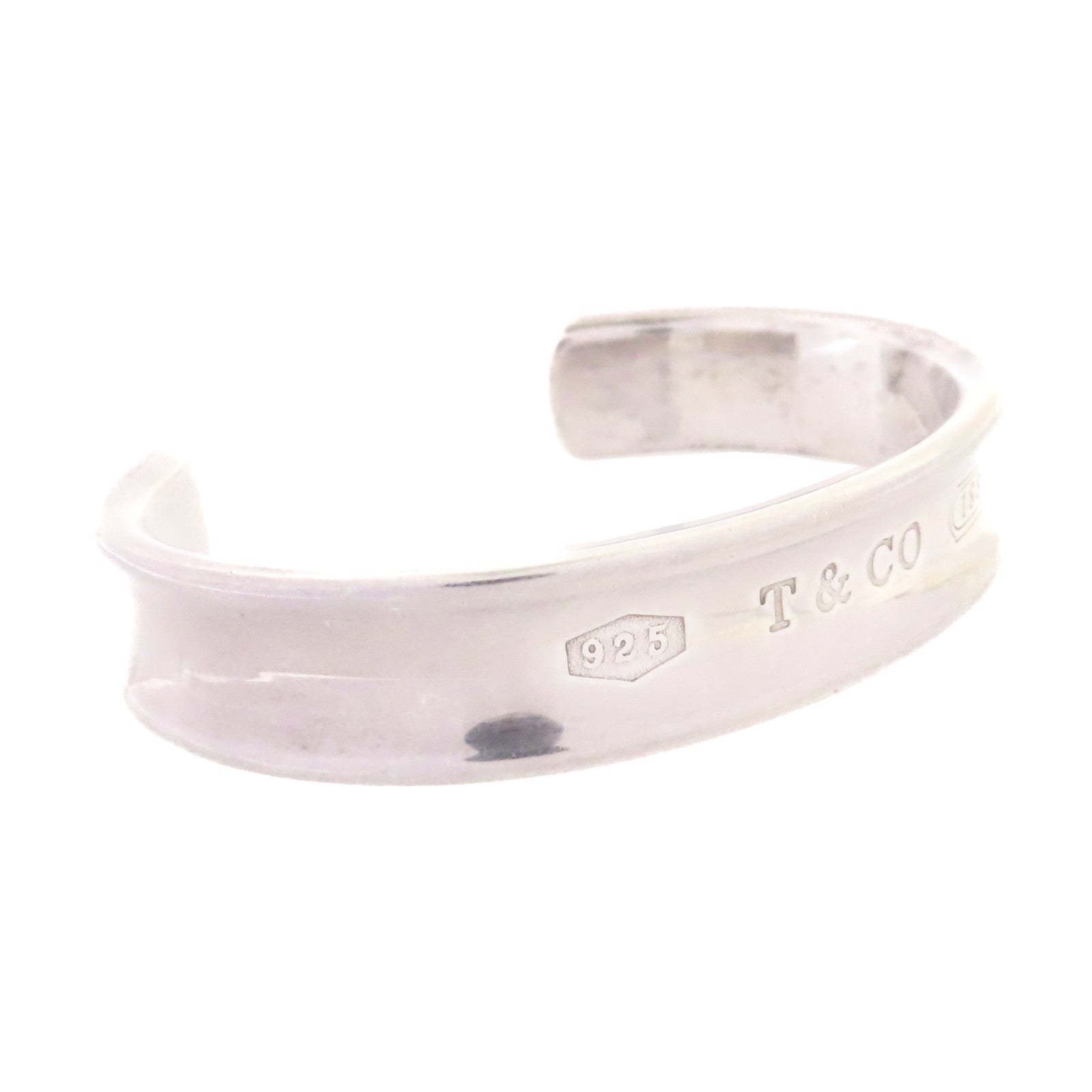 TIFFANY＆CO 925純銀1837 Cuff Bracelet手鐲
